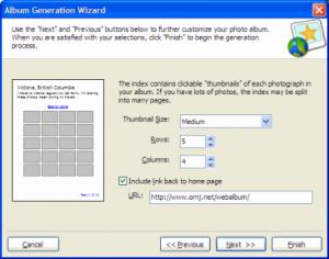 web album