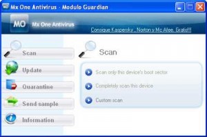 MXOne antivirus pendrive