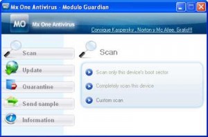 MXOne antivirus pendrive