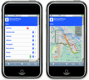 Rota do metrô de São Paulo e Rio de Janeiro no iPhone, TECNOFAGIA