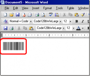 Como gerar código de barras no Word, TECNOFAGIA