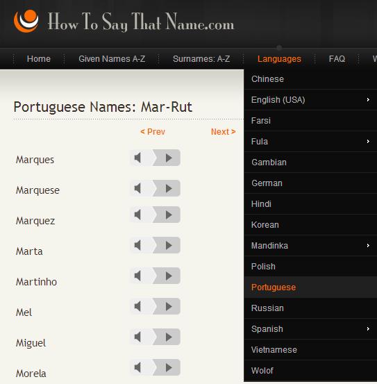 Guia de pronúncia de nomes estrangeiros, TECNOFAGIA