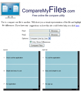 Como comparar arquivos e achar diferenças?, TECNOFAGIA