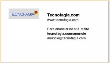 Faça seu cartão de visita online, TECNOFAGIA