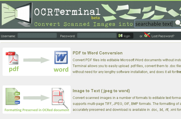 OCR online?, TECNOFAGIA