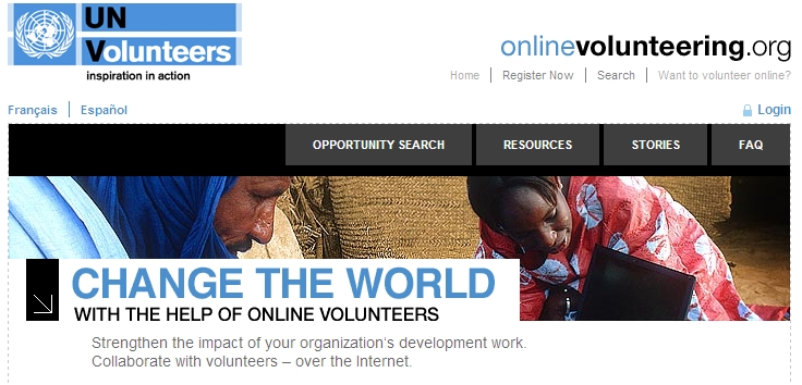 Seja um voluntário da ONU online, TECNOFAGIA