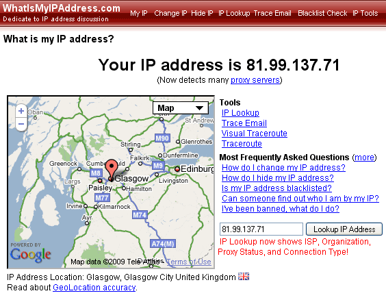 Como descobrir seu IP?, TECNOFAGIA