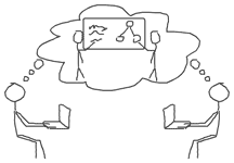 Telepresença via Internet, TECNOFAGIA