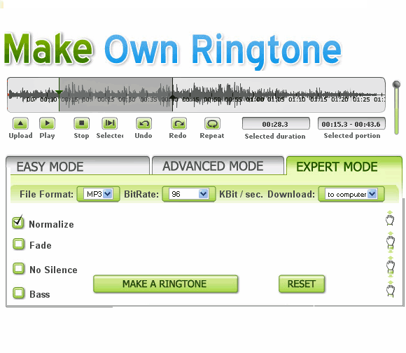 Como fazer seu ringtone, TECNOFAGIA