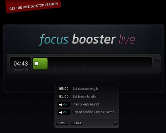 Produtividade: use um timer online, TECNOFAGIA