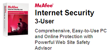 McAfee Internet Security 2010 Grátis, TECNOFAGIA