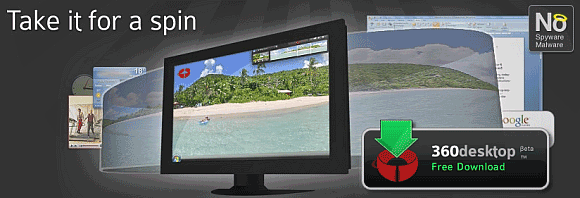 Aumente a desktop: tela em 360 graus, TECNOFAGIA