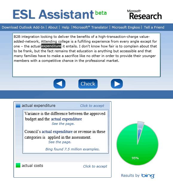 Revisão gramatical para inglês, TECNOFAGIA