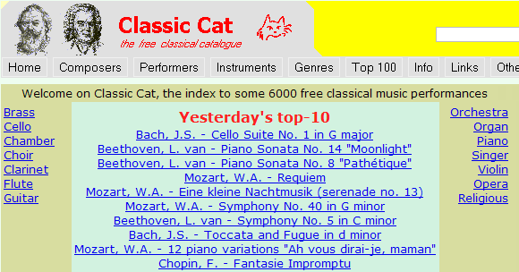 Download de música clássica grátis, TECNOFAGIA