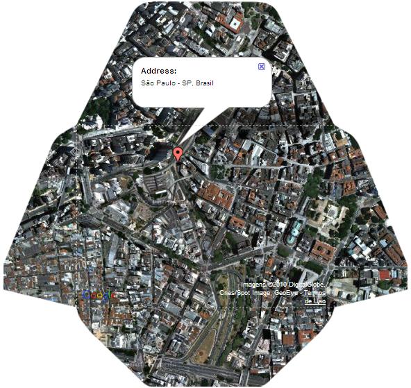 Faça um envelope com o mapa do seu endereço, TECNOFAGIA