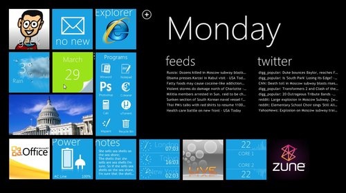 Windows XP com visual do Windows Phone 7, TECNOFAGIA
