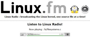 Linux.fm: Rádio que transmite o kernel do Linux, TECNOFAGIA
