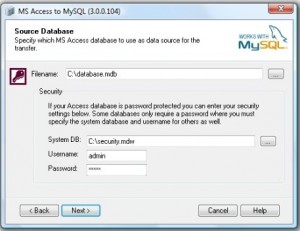 Como converter MS Access para MySQL, TECNOFAGIA