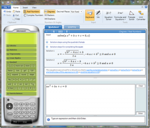 Software para Cálculo, Álgebra e Estatística: Mathematics, TECNOFAGIA
