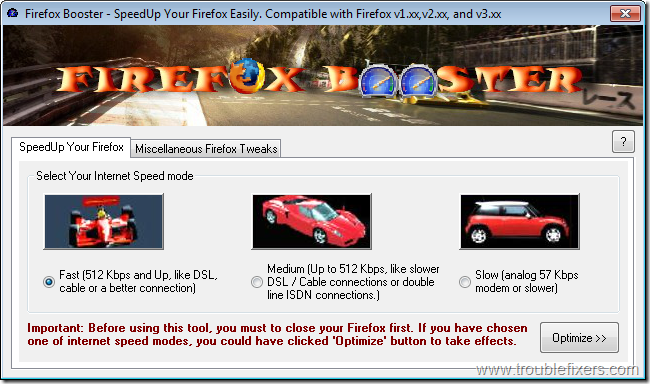 Aumente ainda mais a velocidade do Firefox, TECNOFAGIA