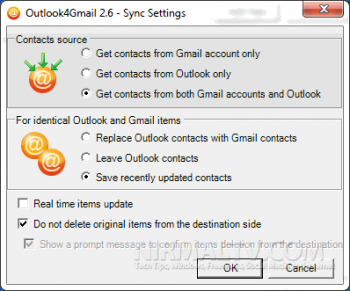 Sincronize seus contatos do Outlook e Gmail, TECNOFAGIA