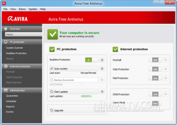 Faça download grátis do Avira Antivirus 2012, TECNOFAGIA