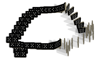 Drawminos: Enfilere e derrube dominós nesse jogo online, TECNOFAGIA