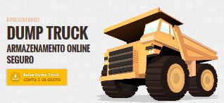 Dump Truck: Consiga 5GB de armazenamento online grátis, TECNOFAGIA