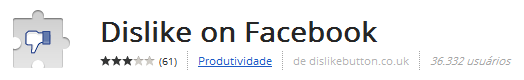 Um botão para &#8220;não curtir&#8221; no Facebook?, TECNOFAGIA