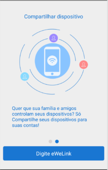 Aplicativo para controlar lâmpadas pelo wifi