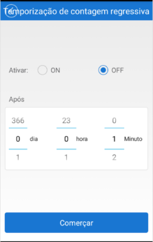 Aplicativo para controlar lâmpadas pelo wifi