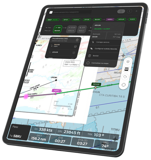 Beyond EFB: Planejamento e Navegação Aérea que conecta ao Flight Simulator, TECNOFAGIA